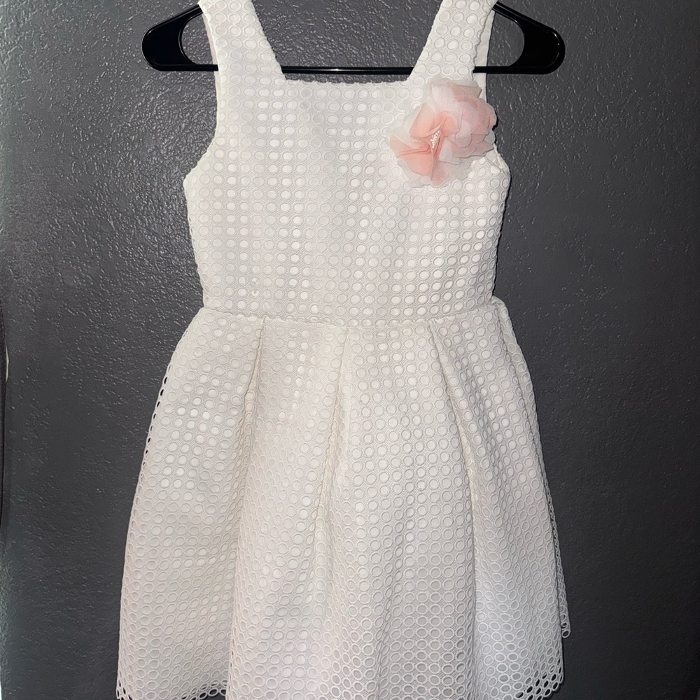 Cream Tiered Ruffled Sundress for Prom